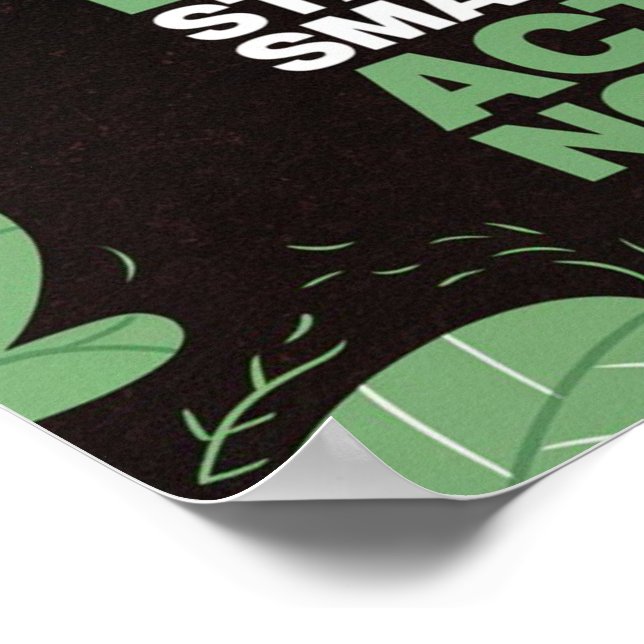 Affiche Rêvez grand. Commence petit. Agir maintenant (Coin)