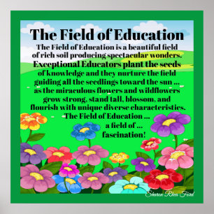 Affiche Revised The Field of Education