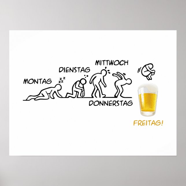 Affiche Révolution de la bière (Devant)