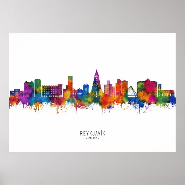 Affiche Reykjavik (Devant)