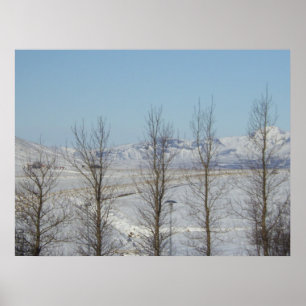 Affiche Reykjavik Islande