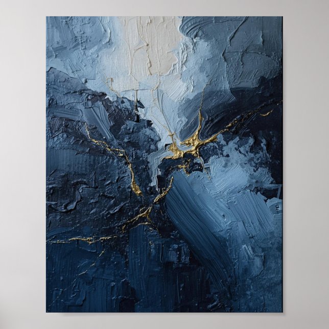 Affiche "Rhapsodie Indigo" (Devant)