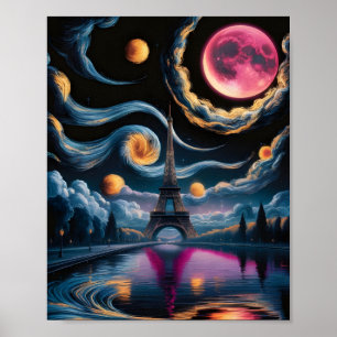 Affiche Rhapsody parisienne cosmique