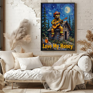 Affiche Rhapsody sur le toit du cabine : Chanson de nuit d