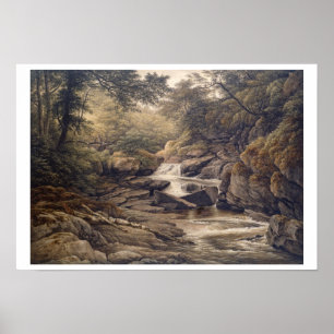 Affiche Rhiadr Ddu, près de Maentwrog, le Pays de Galles