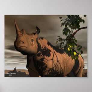 Affiche Rhinocéros