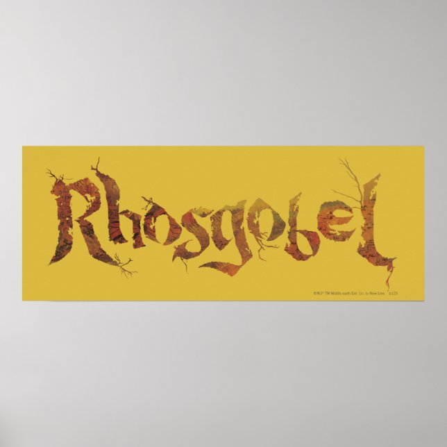 Affiche Rhosgobel Name (Devant)