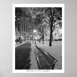 Affiche Rice Park, St. Paul, MN