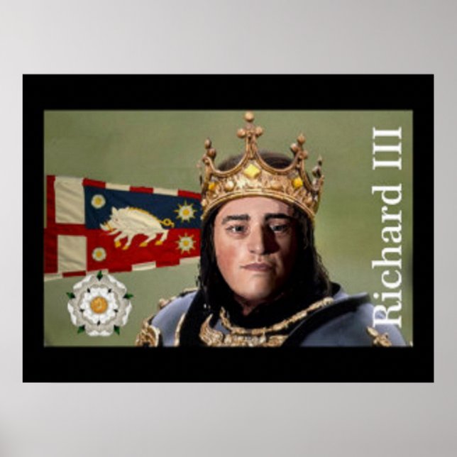 Affiche Richard III prêt au combat (Devant)