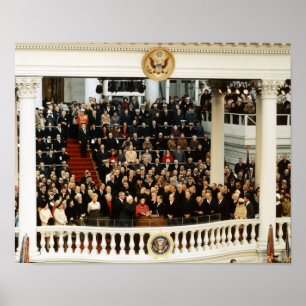 Affiche Richard Nixon assermenté - 1969