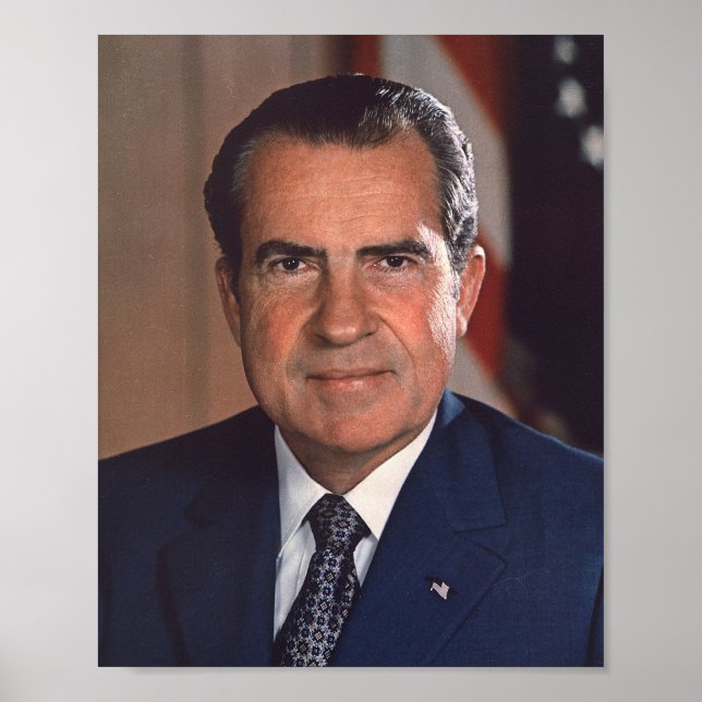 Affiche Richard Nixon Portrait présidentiel (Devant)