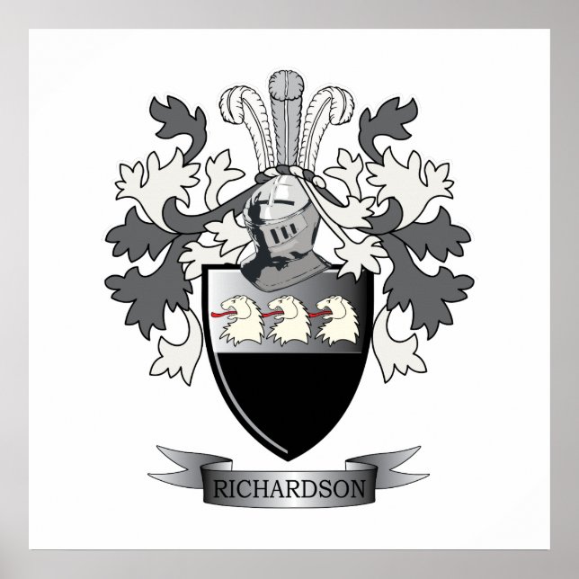 Affiche Richardson Coat of Arms (Devant)