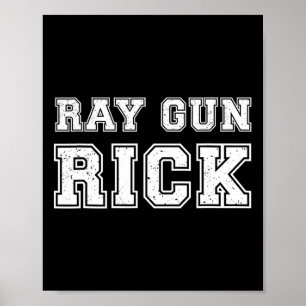 Affiche Rick à rayon funny pour les gamers 