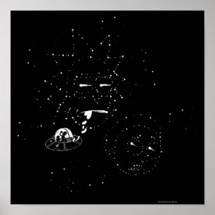 Affiche RICK ET MORTY™   Constellations