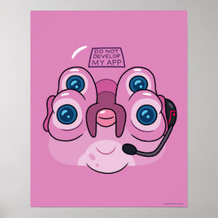 AFFICHE RICK ET MORTY™ DO NOT DEVELOP MY APP