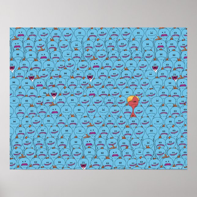 Affiche RICK ET MORTY™ | Kirkland M. Meeseeks (Devant)