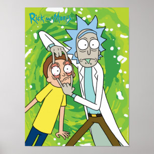 Affiche RICK ET MORTY™ Regardez Ça