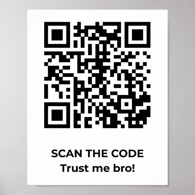 Affiche Rick roll (Devant)