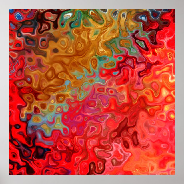 Affiche Ride Abstrait 55.1 (Devant)