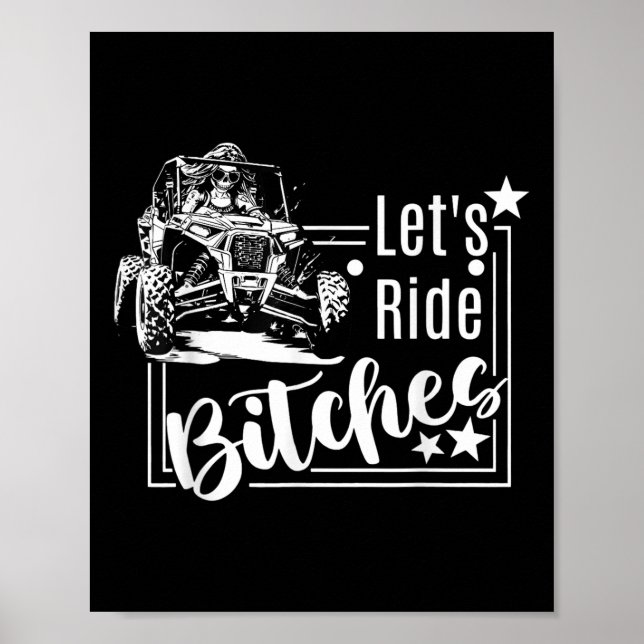 Affiche Ride Es Utv Sxs Quatre Roues Utv Hors Boue (Devant)