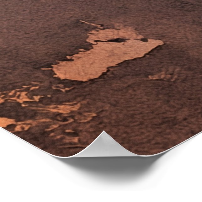 Affiche ride hard,live wild (Coin)