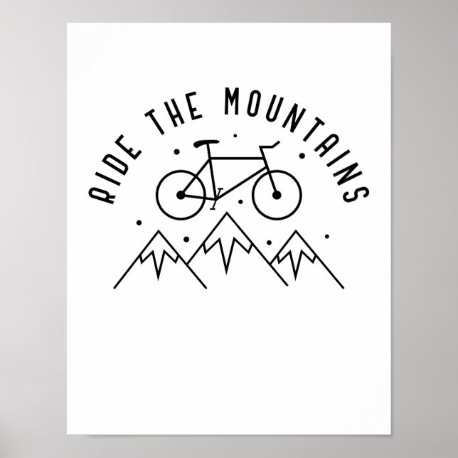 Affiche Ride the Mountains (Devant)