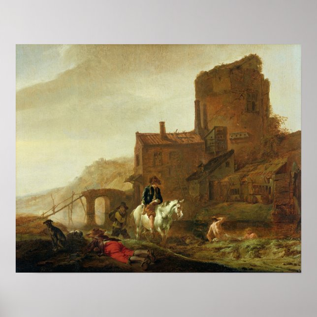 Affiche Rider et Bather (Devant)