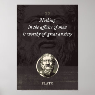 Affiche Rien dans les affaires des hommes n'est digne de g