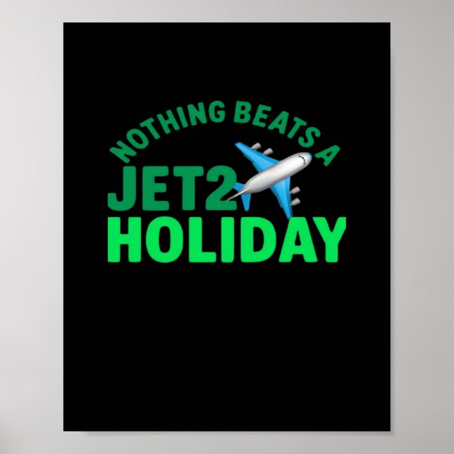 Affiche Rien Ne Battre Un Jet2 Holiday Viral & Mème (Devant)