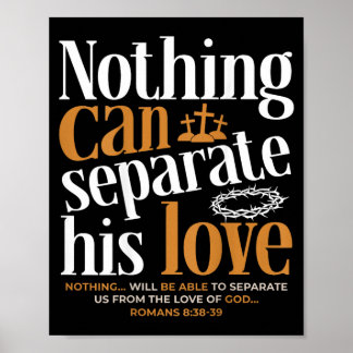 Affiche Rien Ne Peut Séparer L'Amour Des Romains 8_38-39 C