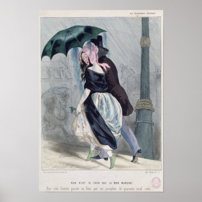 Affiche Rien n'est aussi cher que Le Bon Marche' (Devant)