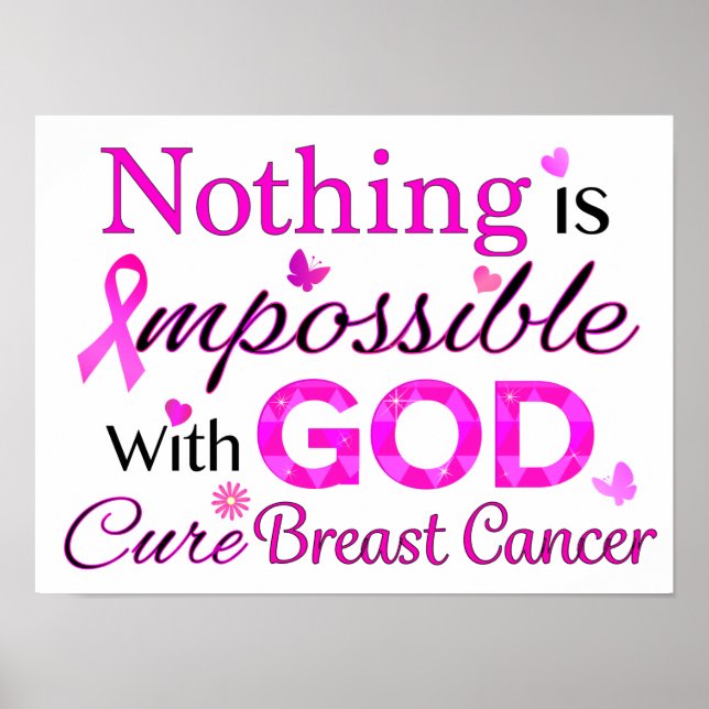 Affiche Rien n'est impossible avec Dieu (Devant)