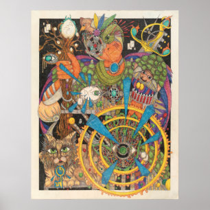 Affiche Right-handed Courage (Spirit of the Heart Warrior)