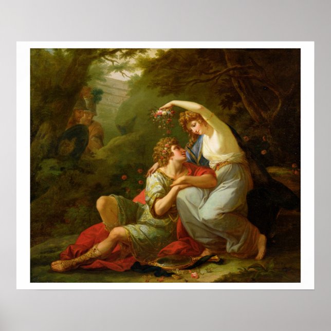 Affiche Rinaldo et Armida, 1771 (huile sur toile) (Devant)