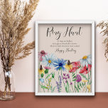 Affiche Ring Hunt Fleur sauvage Charm Fête des mariées Jeu<br><div class="desc">Ring Hunt Fleur sauvage jeu d'activité de Fête des mariées avec des instructions personnalisées. Ce design botanique aquarelle a une jolie frontière de fleurs sauvages, y compris le trèfle beuret de fleurs de coquelicot et la cloche bleue. Un élégant floral moderne avec calligraphie gonflable. Parfait pour la campagne rustique, cottagecore...</div>