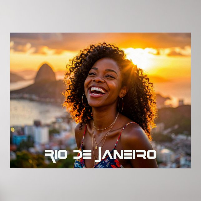 AFFICHE RIO DE JANEIRO (Devant)