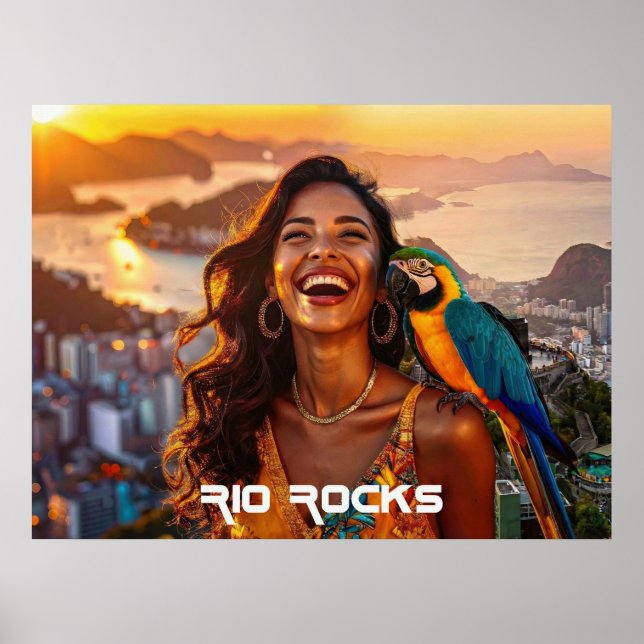 AFFICHE RIO DE JANEIRO (Devant)