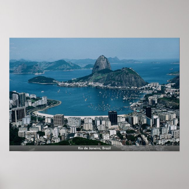 Affiche Rio de Janeiro, Brésil (Devant)