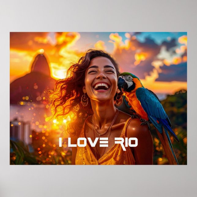 AFFICHE RIO - RIO DE JANEIRO (Devant)