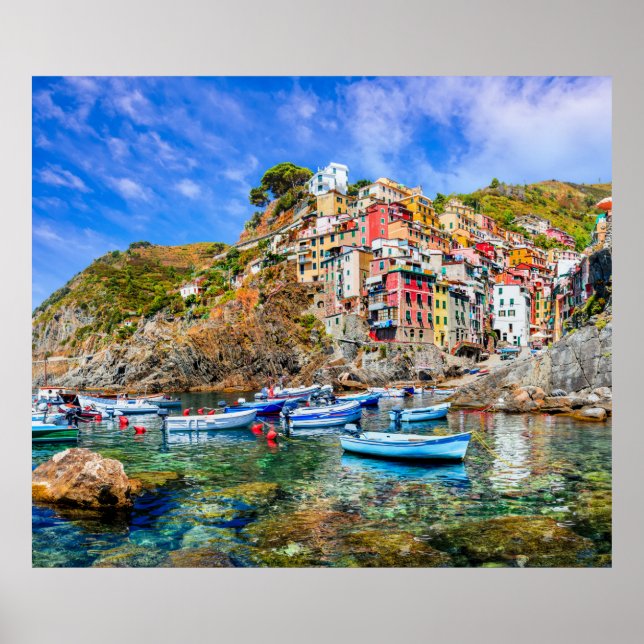Affiche Riomaggiore Italie (Devant)