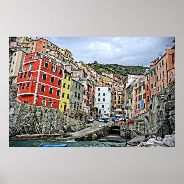 Affiche Riomaggiore, Italie (Devant)