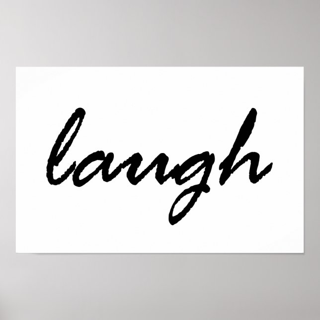 Affiche Rire (Devant)