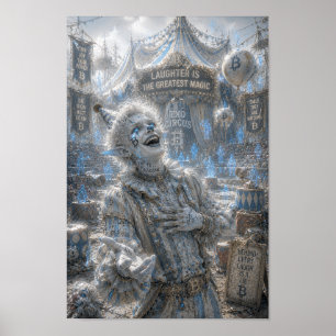 Affiche Rires joyeux / Clown / Cirque