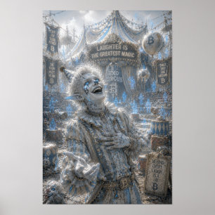Affiche Rires joyeux / Clown / Cirque