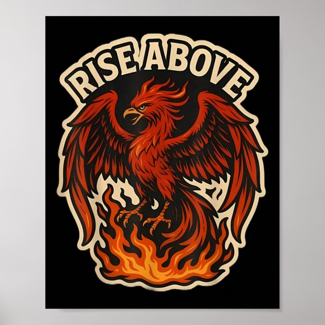 Affiche Rise Above Pcute Ss Cute Ssnix Rising From Ashes F (Devant)