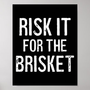 Affiche Risquer pour le Brisket