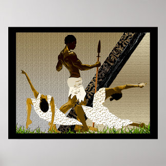Affiche Rituel africain de l'accouplement