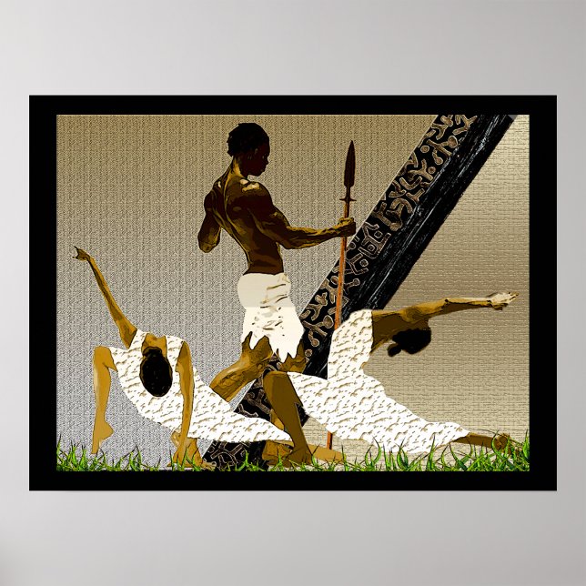 Affiche Rituel africain de l'accouplement (Créateur téléchargé)