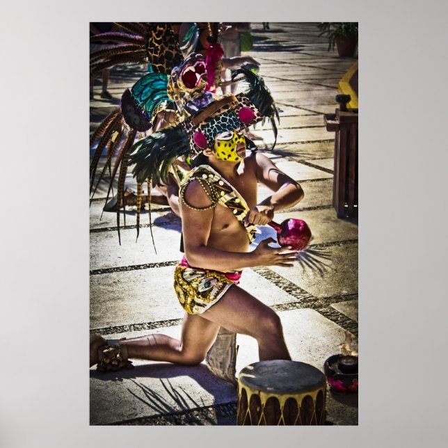 Affiche Rituel maya Costa (Devant)