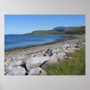 Affiche Rivage de Loch Broom, Ullapool, Écosse